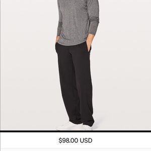 Lululemon men Kung Fu Pants